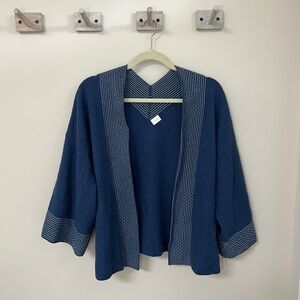 POETRY Women’s Oversized Cotton Cardigan size UK 16/18 Boho Lagenlook